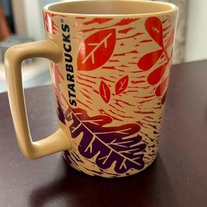 ❤️Starbucks coffee mug fall autumn 🍂 🍂🐿️2017